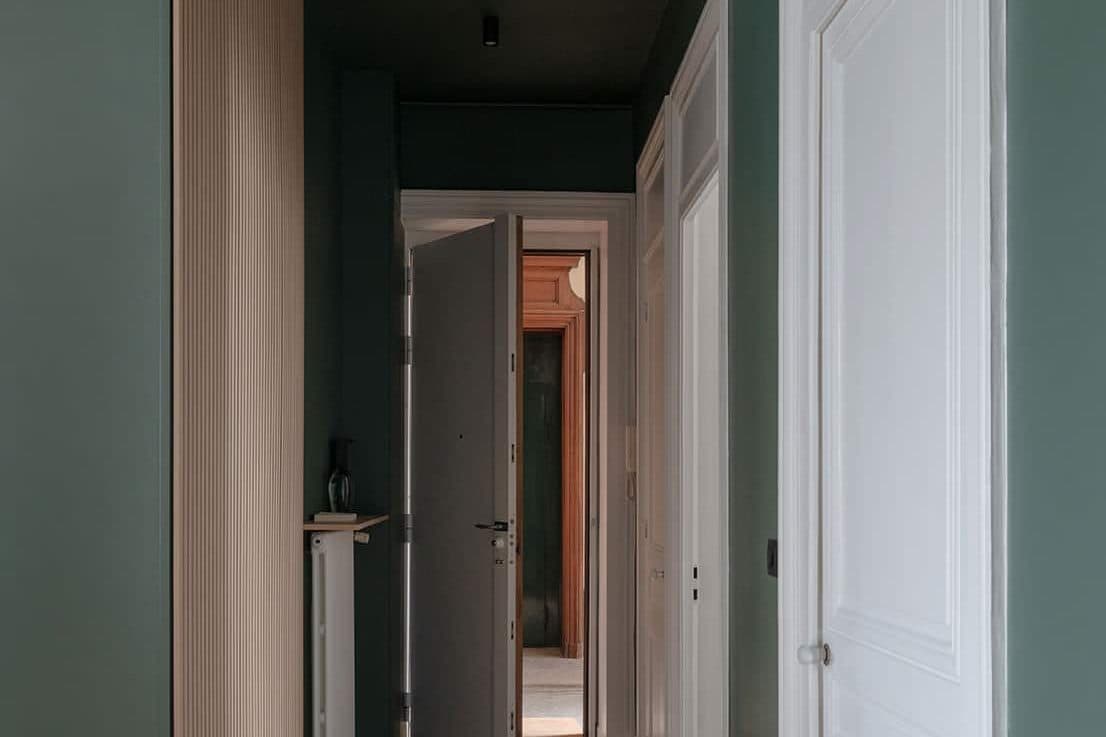 Couloir desservant les chambres