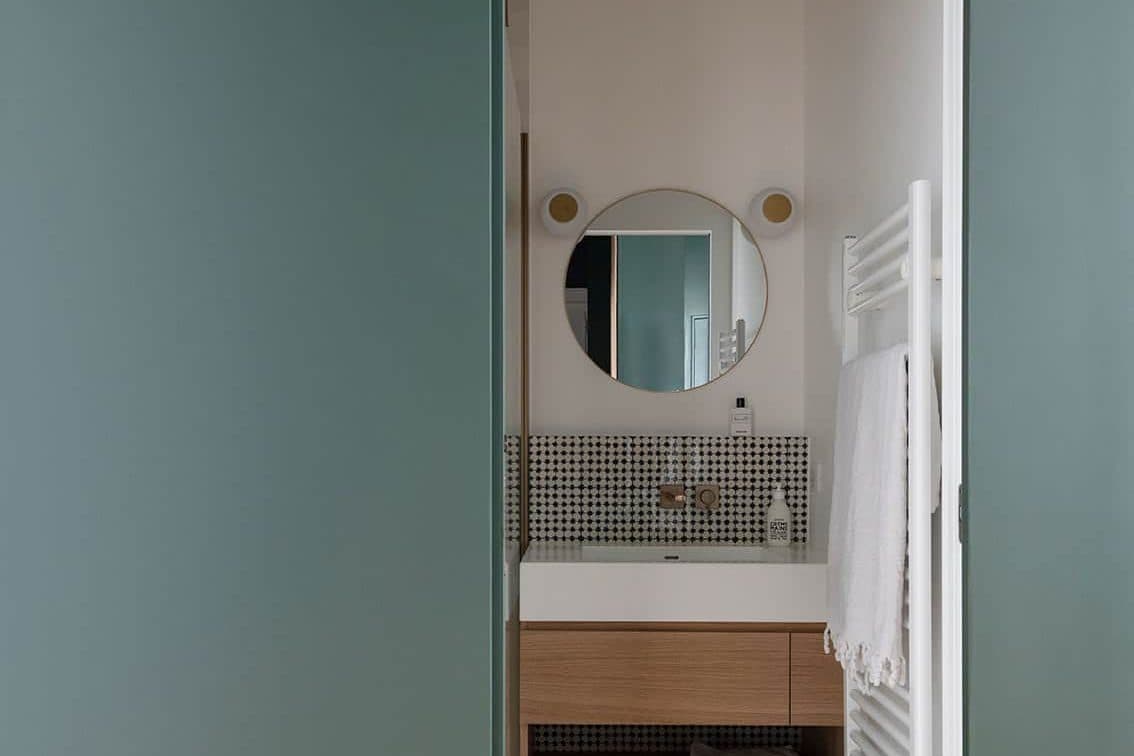 Enfilade vers la suite parentale