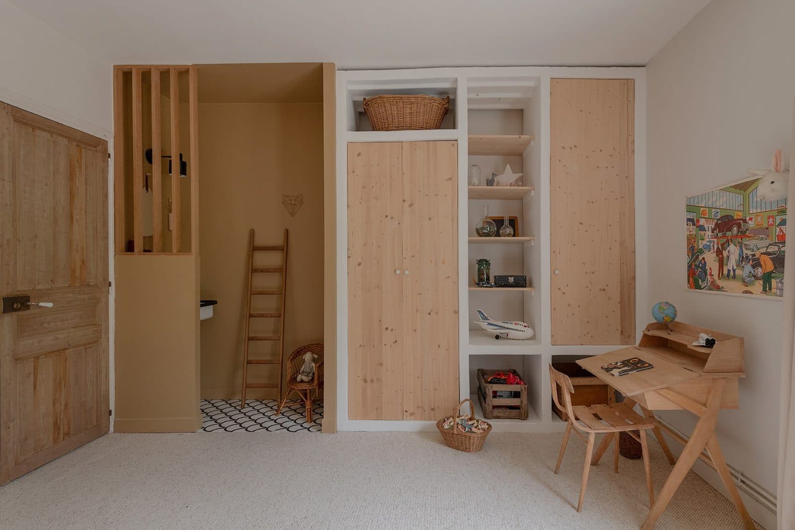 Rangements sur mesure de la chambre d’enfant